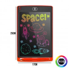 Lousa Mágica LCD RGB Infantil 10" polegadas - Vermelha